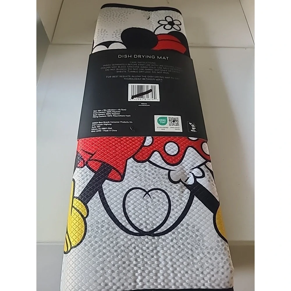 Disney Mickey & Minnie Mouse Dish Drying Mat 16